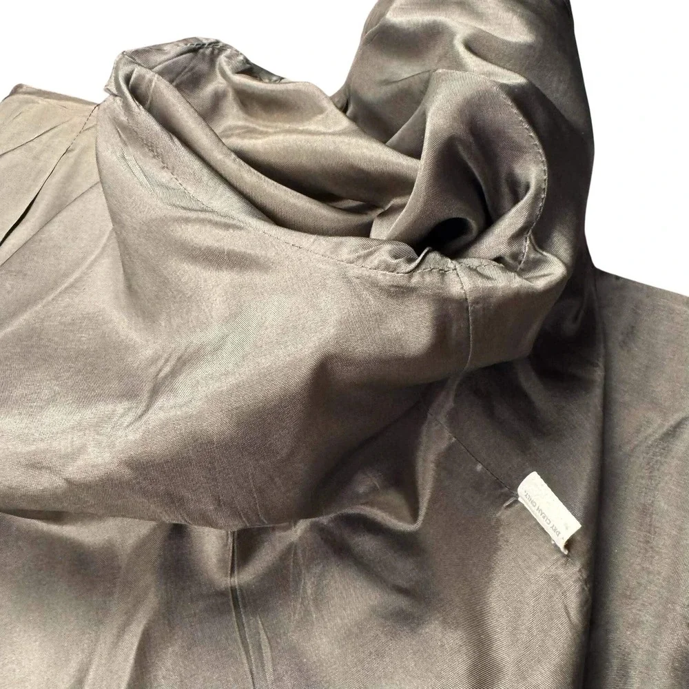 Vtg 70's Levi Strauss Co Wool Tweed Blazer Jacket Brown Sz 16 Cursive Label